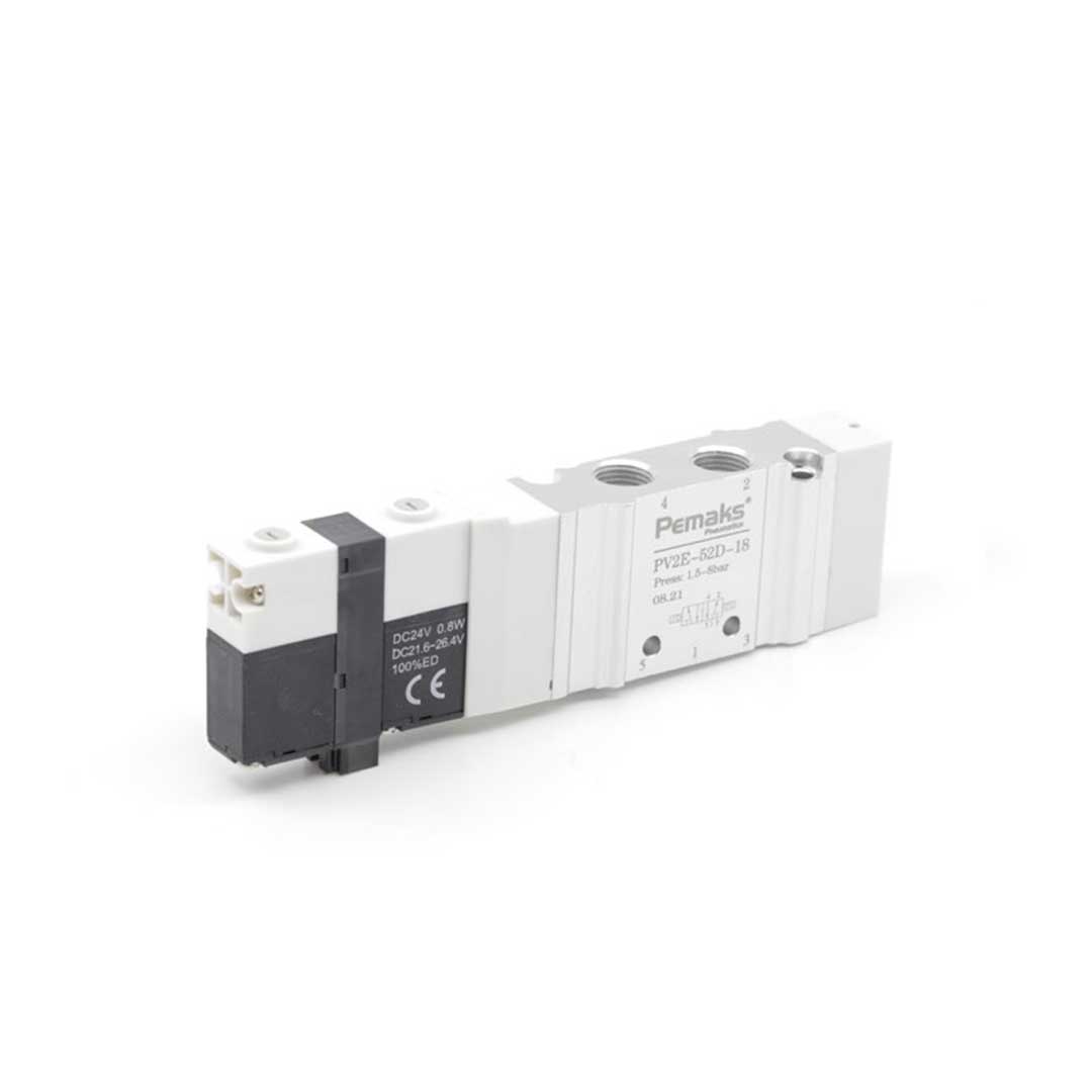 Пневматический распределитель PV2E-52D-M5 Pemaks