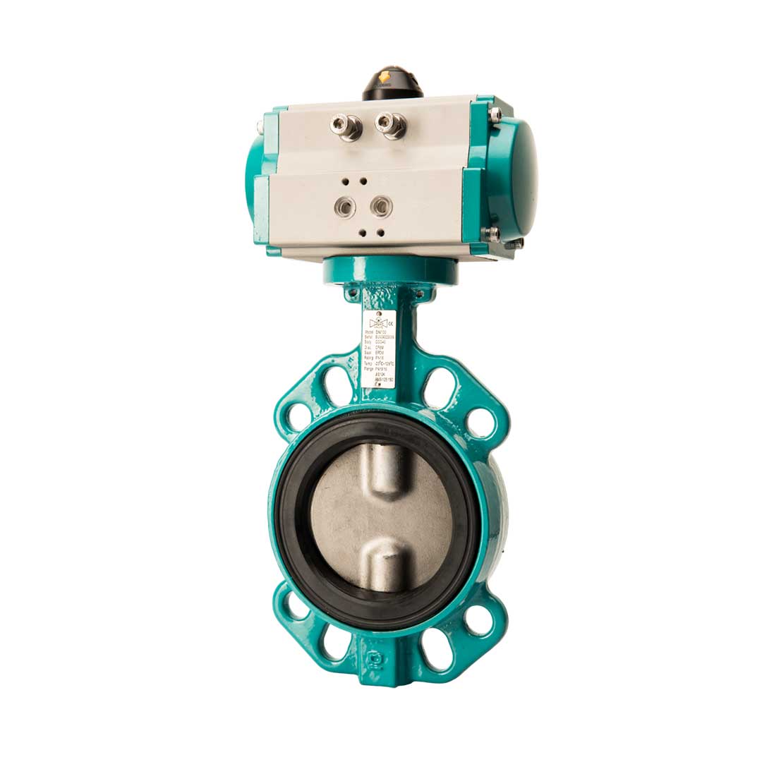Дисковый затвор с пневмоприводом BVF-S-600 EPDM (DA) Convalve